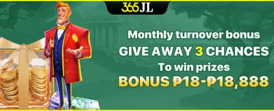 Monthly turnover bonus prizes
